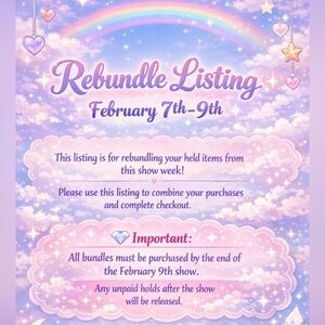 Rebundle order for @aliciasvault